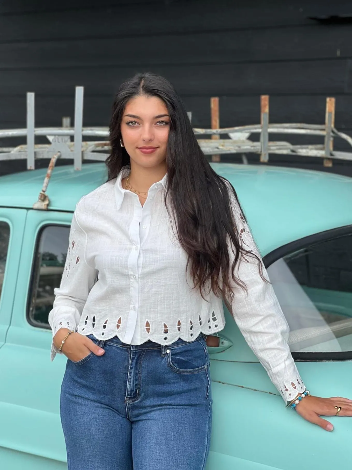 Tops, Blouses Et Chemises*Mademoiselle Marcelle Chemisier Delphine Écru