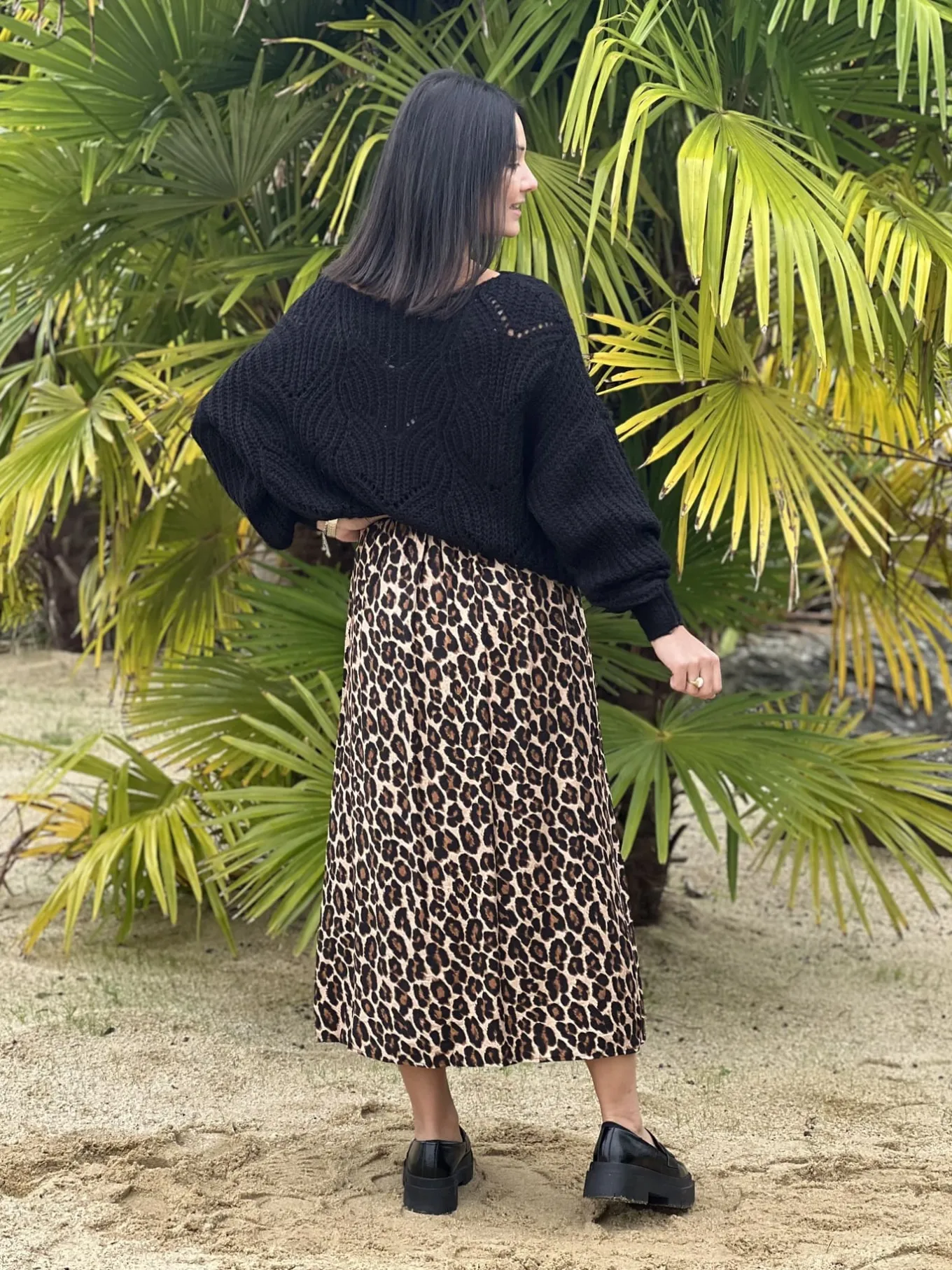 Léopard 🐆🌸 | Jupes Et Shorts*Mademoiselle Marcelle Jupe Belle Marron