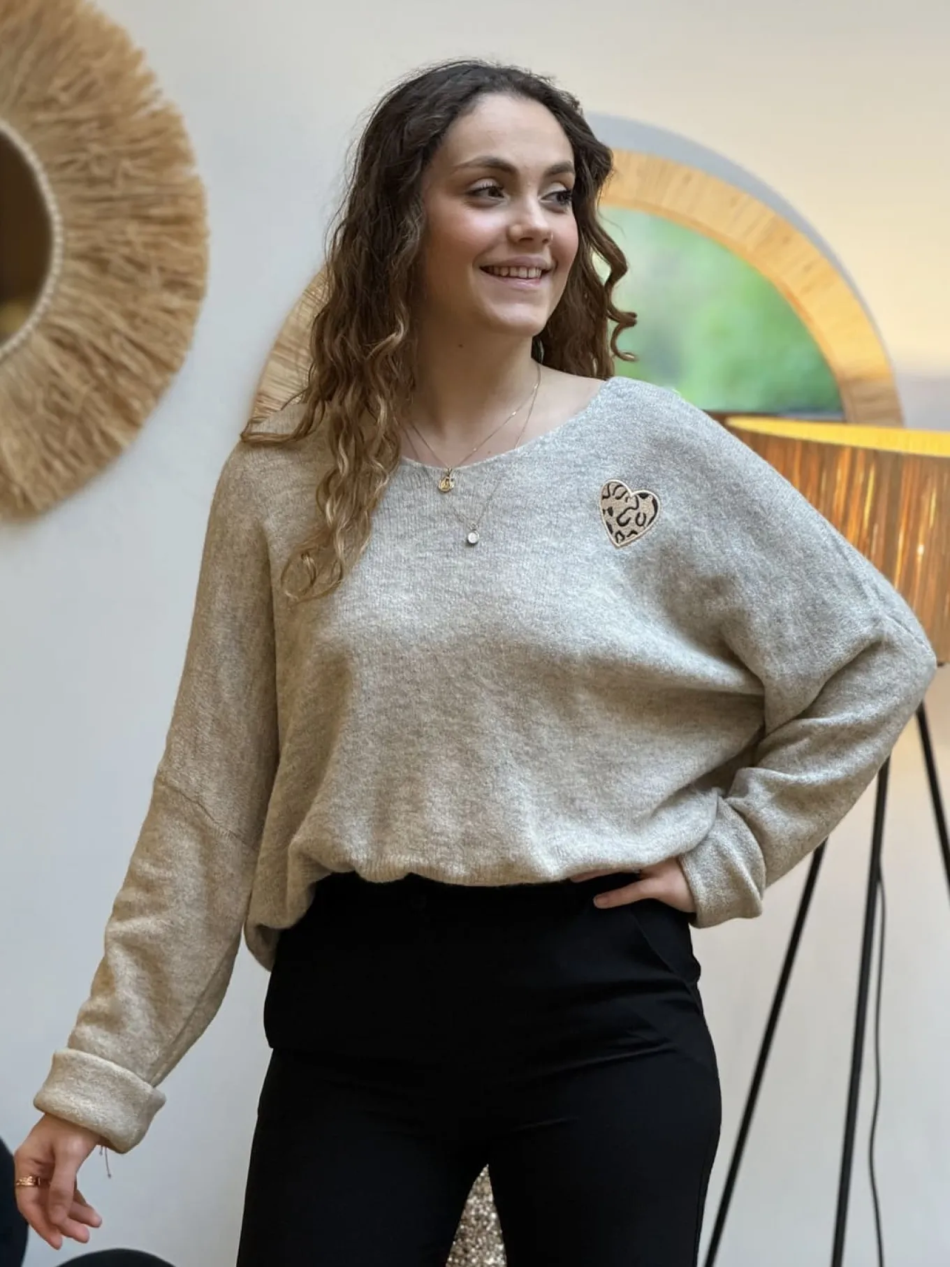 Léopard 🐆🌸 | Gilets Et Pulls*Mademoiselle Marcelle Pull Colette