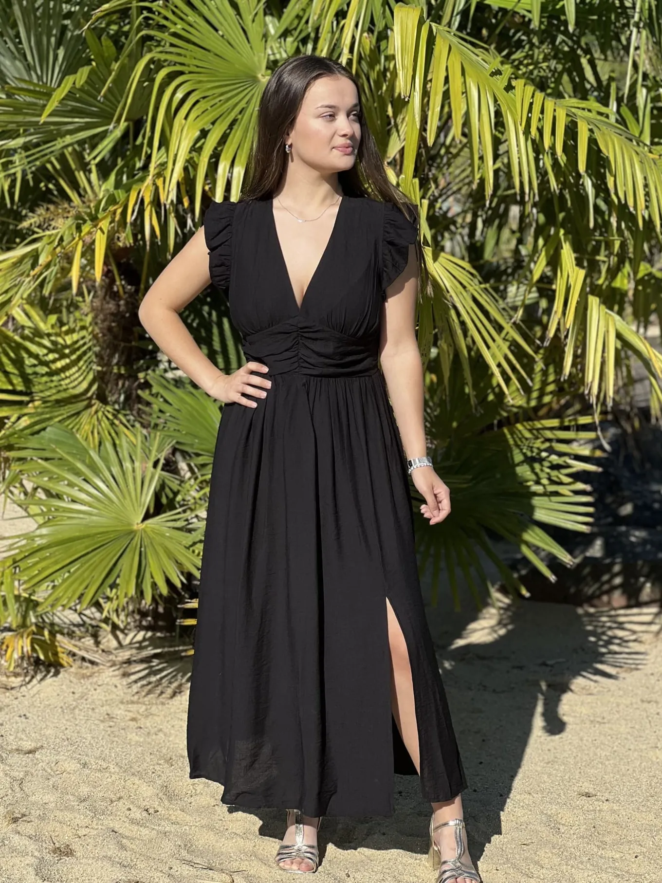 Robes*Mademoiselle Marcelle Robe Alexandra Noir