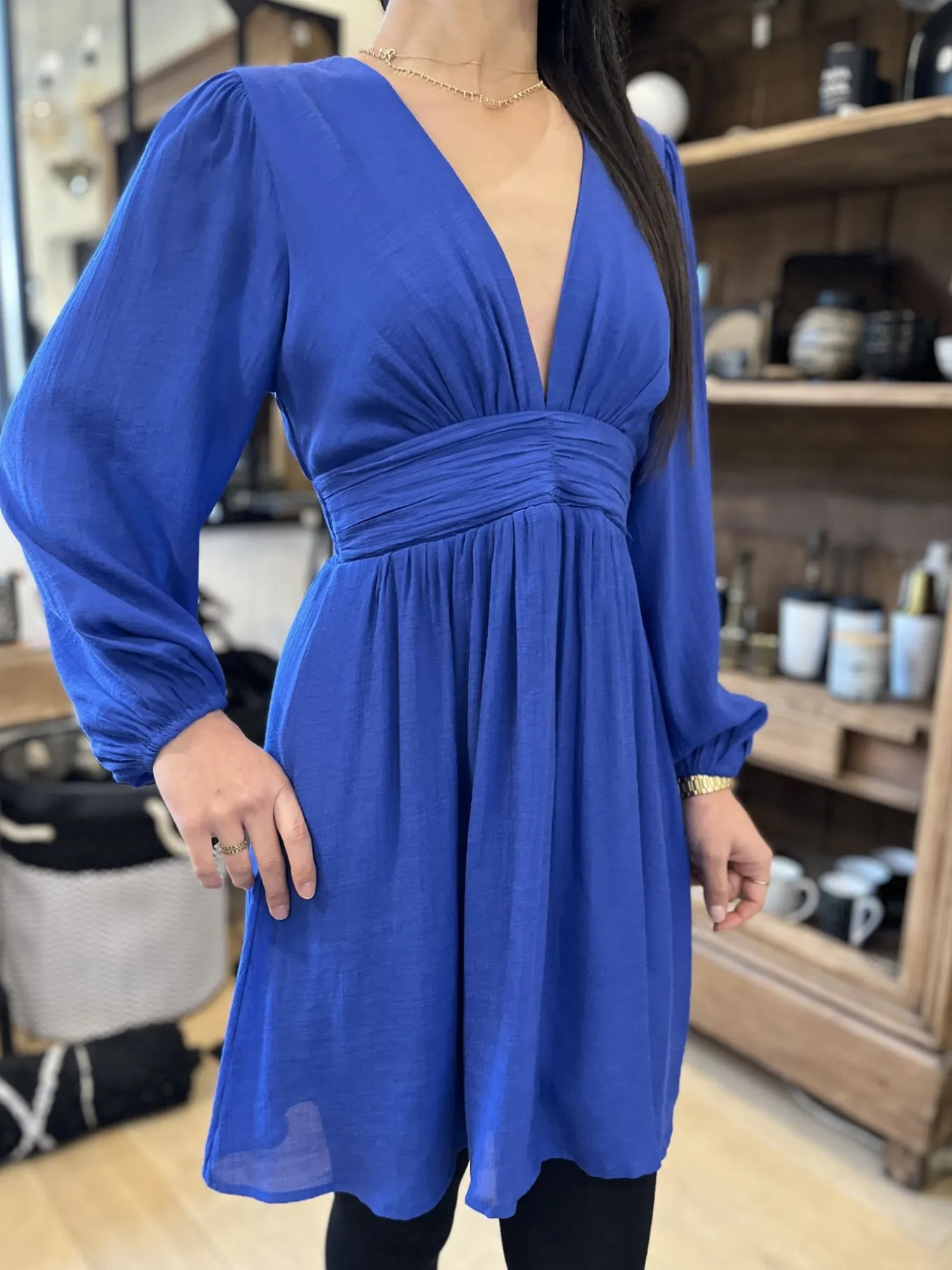 Robes*Mademoiselle Marcelle Robe Armande Bleu