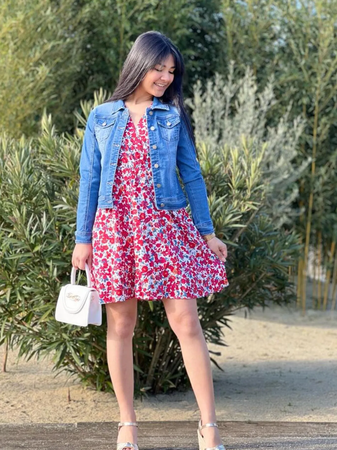 Curvy ❤️ | Robes*Mademoiselle Marcelle Robe Faustine Bleu Rouge