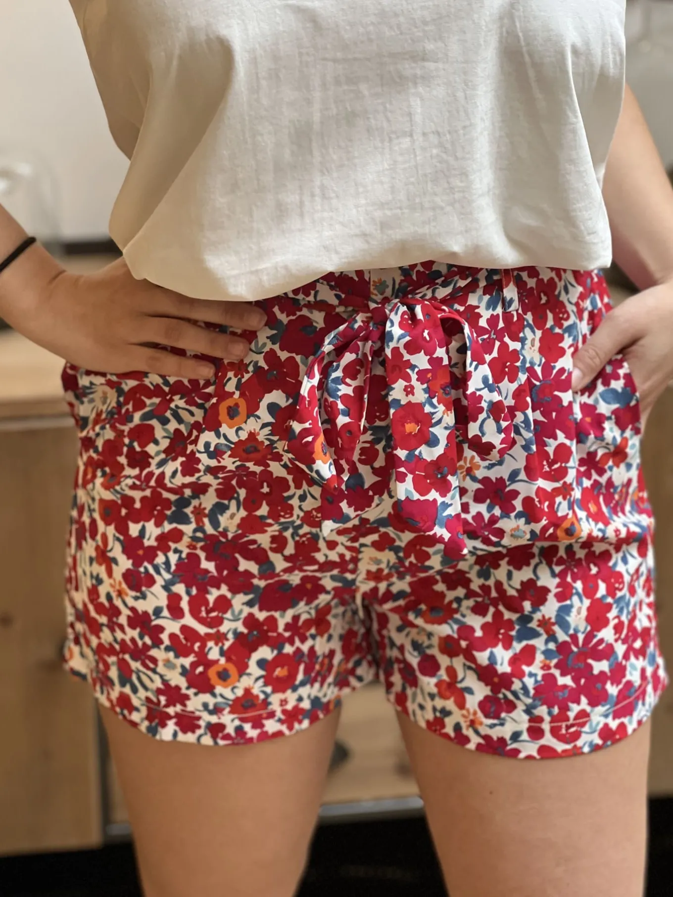 Jupes Et Shorts*Mademoiselle Marcelle Short Alice Rouge